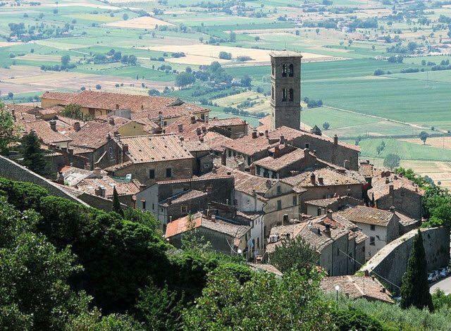 Willa La Casina Nel Vicolo Cortona Zewnętrze zdjęcie